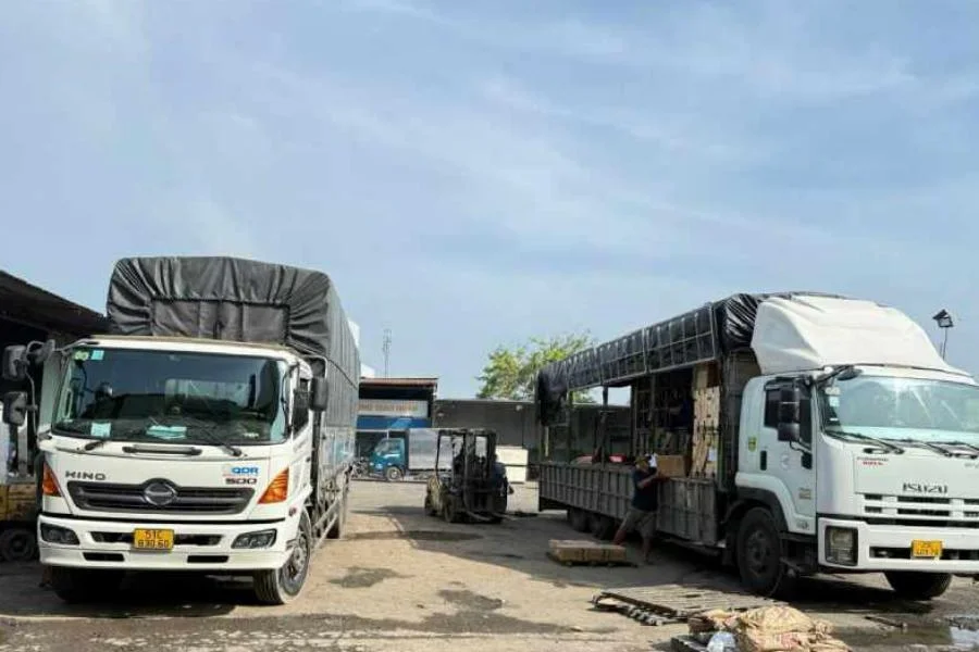 Địa điểm giao nhận chành xe gửi hàng đi Bình Định