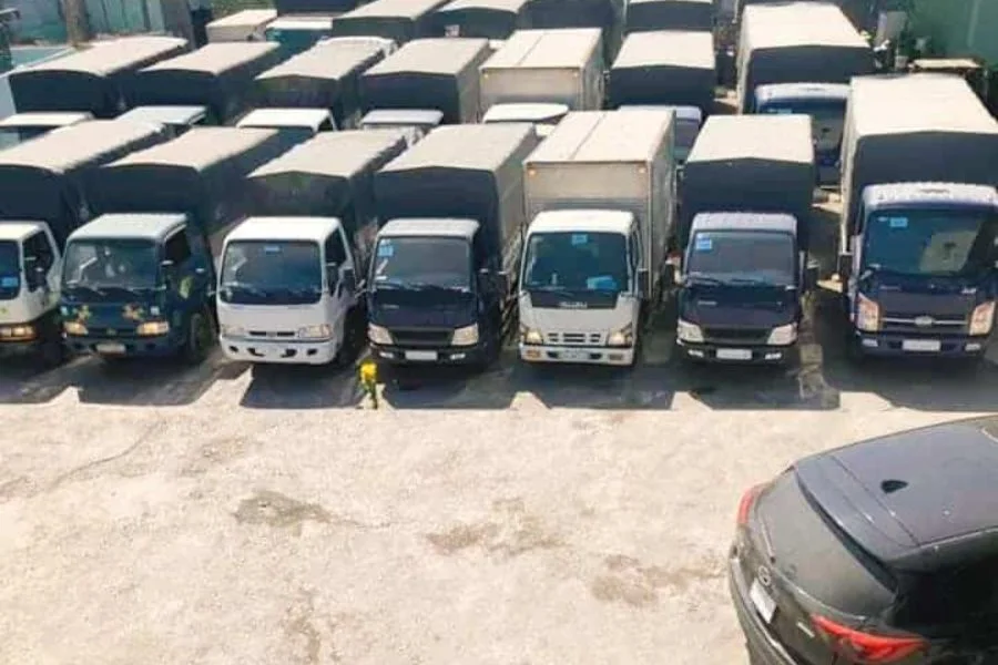 Các khu vực giao nhận tại Bình Dương