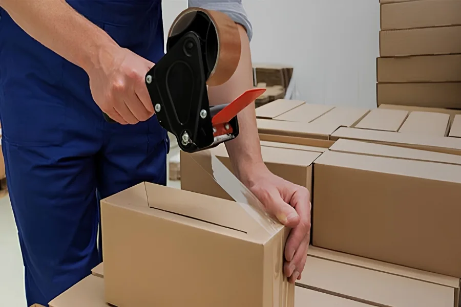 Hàng hóa được đóng gói phù hợp với đặc điểm và yêu cầu vận chuyển trước khi gửi