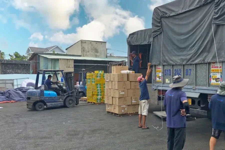 Chành xe đi Lạng Sơn nhận vận chuyển hàng hoá