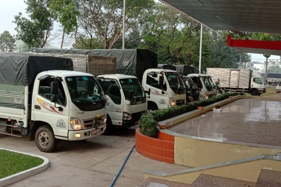Chành Xe 247 vận chuyển hàng từ TP.HCM đi các tỉnh miền Tây bằng nhiều loại xe tải