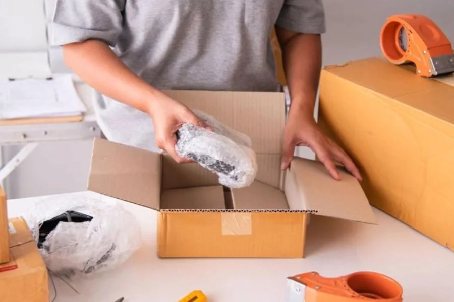 Chành có cách bốc xếp và chèn lót riêng cho từng nhóm hàng